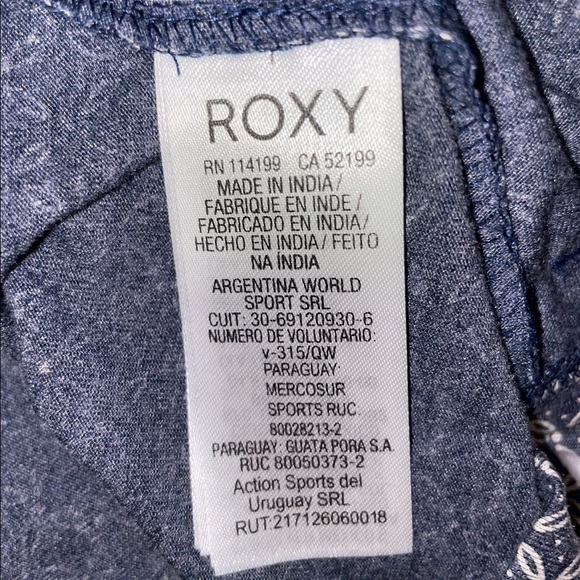 Roxy Electric Feels Crop Tank Top - Picture 4 of 6